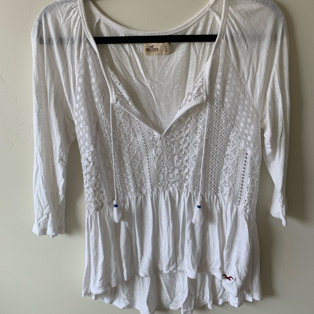 White Hollister Shirt